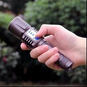 Baretta Brs18 Oto Şarjlı T6 Led 3000 Lümen El Feneri thumbnail 4