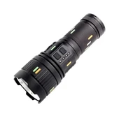 Pro F-3001 Alüminyum Tg Led Güç Göstergeli Type-c Şarjlı El Feneri 100 W thumbnail 3