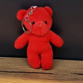 Hediyelik Kırmızı Tüllü Kese Ve Sevimli Ayıcık thumbnail 2