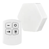 Powermaster MX-359 Tekli Altıgen Kumandalı Pilli Dokunmatik Tezgah Altı - Duvar Led Aydınlatma - 1