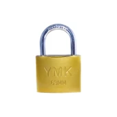 Eko Sarı Boyalı Kısa Kancalı Asma Kilit 25mm thumbnail 1