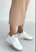 Tawen Beyaz Cilt Bağcıklı Spor Ayakkabı thumbnail 3
