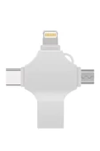 Otg 4in1 Cep Telefonu Çok Fonksiyonlu Usb Flash Bellek 128 Gb Type-c, Micro Sd Ve Kart Okuyucu thumbnail 1