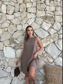 Çan kısa elbise - 4