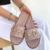 Toha Pudra Cilt Tokalı Terlik - 4