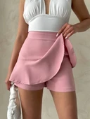 Vnlu fırfırlı şort s24683 - 4