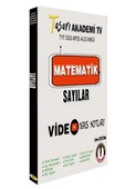 Tasarı DGS-ALES TYT Matematik Sayılar Video Ders Notları - 1