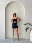 Brodeli şort etek s255075 - 4