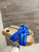 Tenda Mavi Cilt Terlik - 1