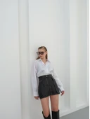 Kontrast deri etek siyah thumbnail 3