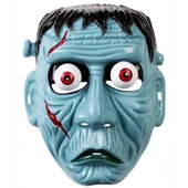 Frankenstein Temalı Sallanan Oynar Gözlü Maske - 1