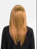 Altın Renk Düz Kesim İçi Astarlı Uzun Parti Peruğu Takma Saç - 2