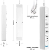 Vtn Bp-01 Wifi Yüksek Akım Korumalı Hızlı Şarj Özellikli Akıllı Priz thumbnail 2