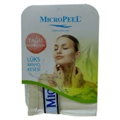 İpek Yağlı Cilt İçin Banyo Kesesi Beyaz 16X24 - 2