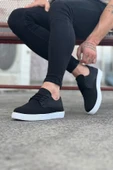 Siyah Triko Erkek Casual Ayakkabı - 2