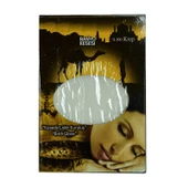 Yüzde 100 Krep Yüz ve Vücut Kesesi Beyaz 17x24 - 1