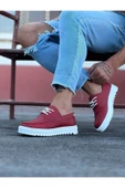 Kırmızı Erkek Saraclı Casual Ayakkabı - 3