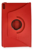 Litae Trend BFS  Huawei Honor Pad 8 12 Kılıf 360 Tablet Deri Kılıf - Kırmızı thumbnail 1