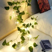 Güneş Enerjili Sarmaşık Led Dekor 5 Metre thumbnail 2