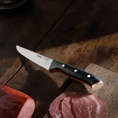 32101 Elite Kurban, Kasap Bıçağı 14,5 Cm - Kahverengi Perçinli Kompozit Sap thumbnail 2