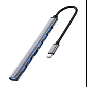 pilelistore ZR289 Ads 303/C Type-C 7 Port Metal Usb Hub - 1