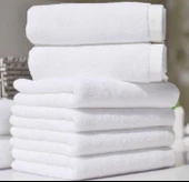 Otel Tipi 50x90 Yüz Havlusu Beyaz - 1