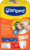 Canped Emici Külot Büyük L 24 Adet Hasta Bezi 110-150 CM - 1