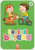Sevimli Boyama - Yeşil - 1
