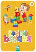 Sevimli Boyama - Sarı - 1