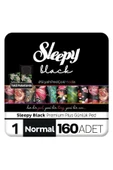 Sleepy Black Premium Plus Günlük Ped Normal 160 Adet thumbnail 1