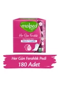 Molped Her Gün Ferahlık Günlük Ped 180 Adet thumbnail 1