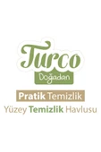 Baby Turco Turco Doğadan Pratik Yüzey Temizlik Havlusu 100 Yaprak Yeşil Sabun/Yeşil Çam (12 Li Set) 1200 Yaprak thumbnail 6