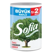 Sofia 3 Katlı Büyük Havlu 1=2 Rulo Kağıt Havlu X 2 adet thumbnail 2