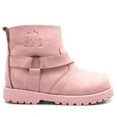 Rakerplus Chiron Hakiki Deri Pembe Fermuarlı Kız Bebek Bot thumbnail 9