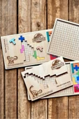 KİDEWO JURASSİC DİNOZOR PUZZLE - 6 FARKLI DİNOZOR TEMALI OLUŞAN ÇOCUKLAR İÇİN EĞİTİCİ YAPBOZ - 2