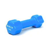Delta 1 Kg x 1 Adet Deluxe Pvc Kaplama Mavi Demir Dambıl - 1