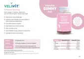 Velavit V-Focus Gummy 60 Gummies thumbnail 2