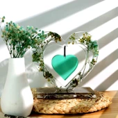 Epoksi Sevgililer Günü Fotoğraf Çerçevesi Kalp Dekoratif Resimlik Kalıbı thumbnail 3