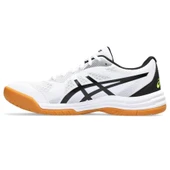 Asics Upcourt 5 Erkek Siyah-Beyaz Voleybol thumbnail 1
