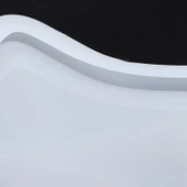 Silikon Yıldız Kase Kalıbı - Epoksi, Beton ve Alçı için Dekoratif Tepsi & Çerezlik Kalıbı - 5