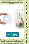 Dayanıklı Esnek Ev Çocuk Odası Çekmece Dolap Çarpma Darbe Gürültü Önleyici Köpük Kapı Stoperi 4 Adet - 1