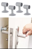 4 Adet Çok Amaçlı Vakumlu Kapı Stoperi,Kablo Organizeri,Telefon Sabitleyici (5284) thumbnail 4
