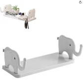 Fil Desenli Yapışkanlı Çok Amaçlı Raf thumbnail 3