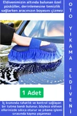 Ergonomik Oto İç Dış Bakım Temizlik Çizilme Önleyici Özel Püsküllü Premium Araba Yıkama Eldiveni thumbnail 1