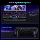 IETS GT300 Çift Üflemeli Laptop Soğutucusu - 35.5-43 cm thumbnail 6