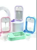 Mucit Home 2 Adet Silikon Kılıflı Anahtarlıklı Sprey Şişesi thumbnail 2