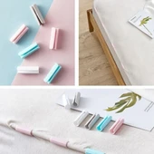 12 Adet Çok Amaçlı Çarşaf Tutucu, Sabitleyici ,Kaydırmaz Nevresim Örtü Düzenleyici Klipsler (5284) thumbnail 1