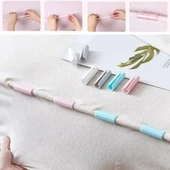 12 Adet Çok Amaçlı Çarşaf Tutucu, Sabitleyici ,Kaydırmaz Nevresim Örtü Düzenleyici Klipsler (5284) thumbnail 5