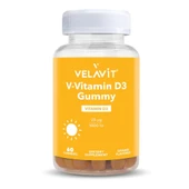 Velavit V-Vitamin D3 Gummy 60 Gummies thumbnail 1