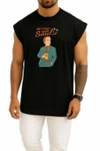 Oversize Better Call Saul - Saul Goodman Ghibli Göğüs Tasarımlı Atlet thumbnail 9